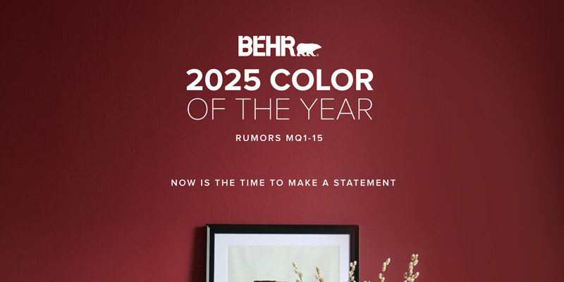 Get inspired with BEHR Color Trends 2024