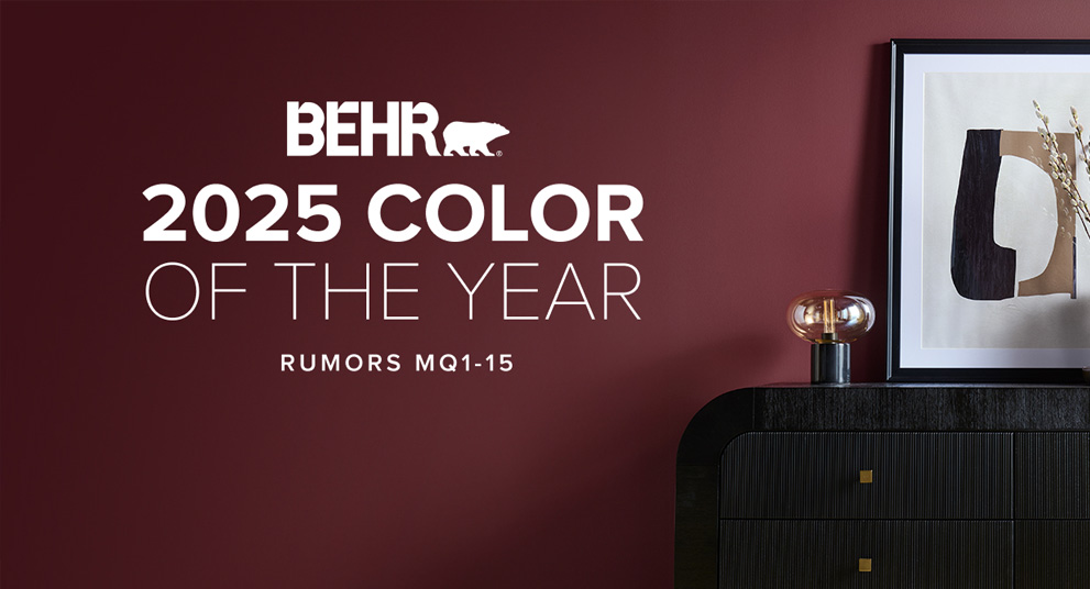 2025 BEHR Color Trends