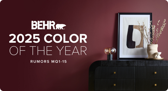 Behr Color of the Year 2025 banner