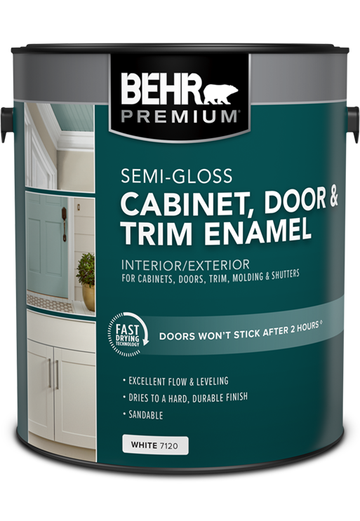 Cabinet, Door & Trim Semi-Gloss Enamel Paint
