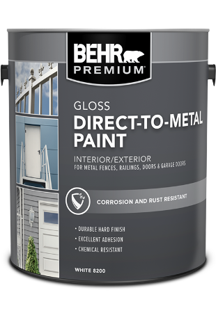 Railing Iron Door Paint Gold Water Paint in Cans Metal Painting