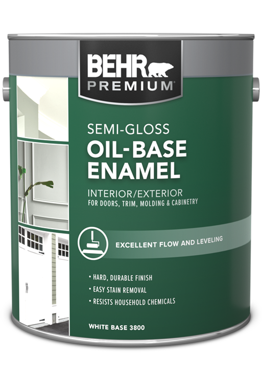 Oil-Base Semi-Gloss Enamel Paints for Your Project