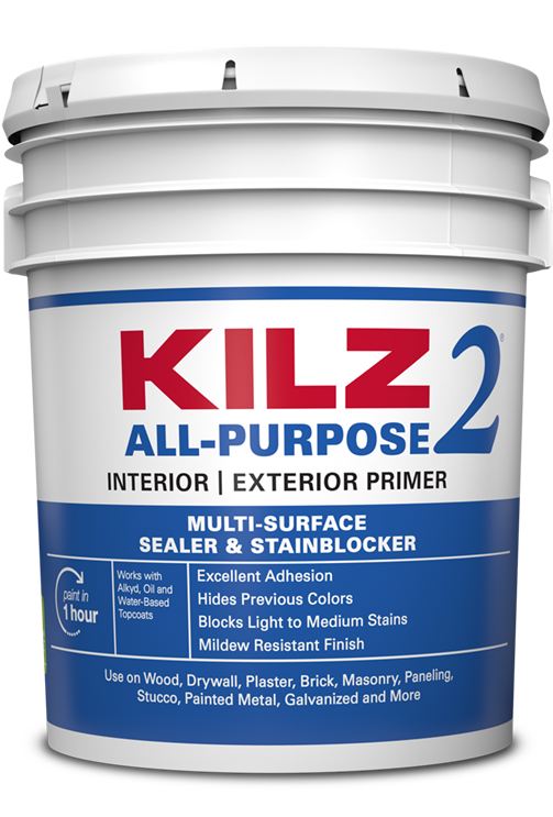KILZ STANDARD White Matte Water-Based Acrylic Primer 1