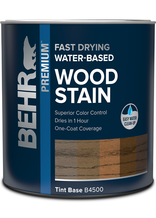 Fast Drying Water-Based Wood Stain