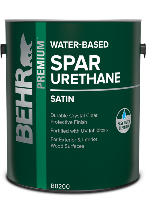Water-Based Spar Urethane Durable Clear Protective Finish