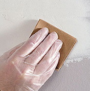 How to paint a textured wall