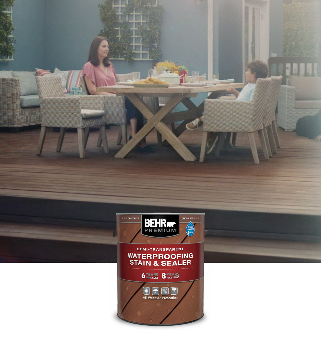 Semi Transparent Waterproofing Wood Stain Sealer BEHR PREMIUM Behr   Premium St Stain Header Sm 