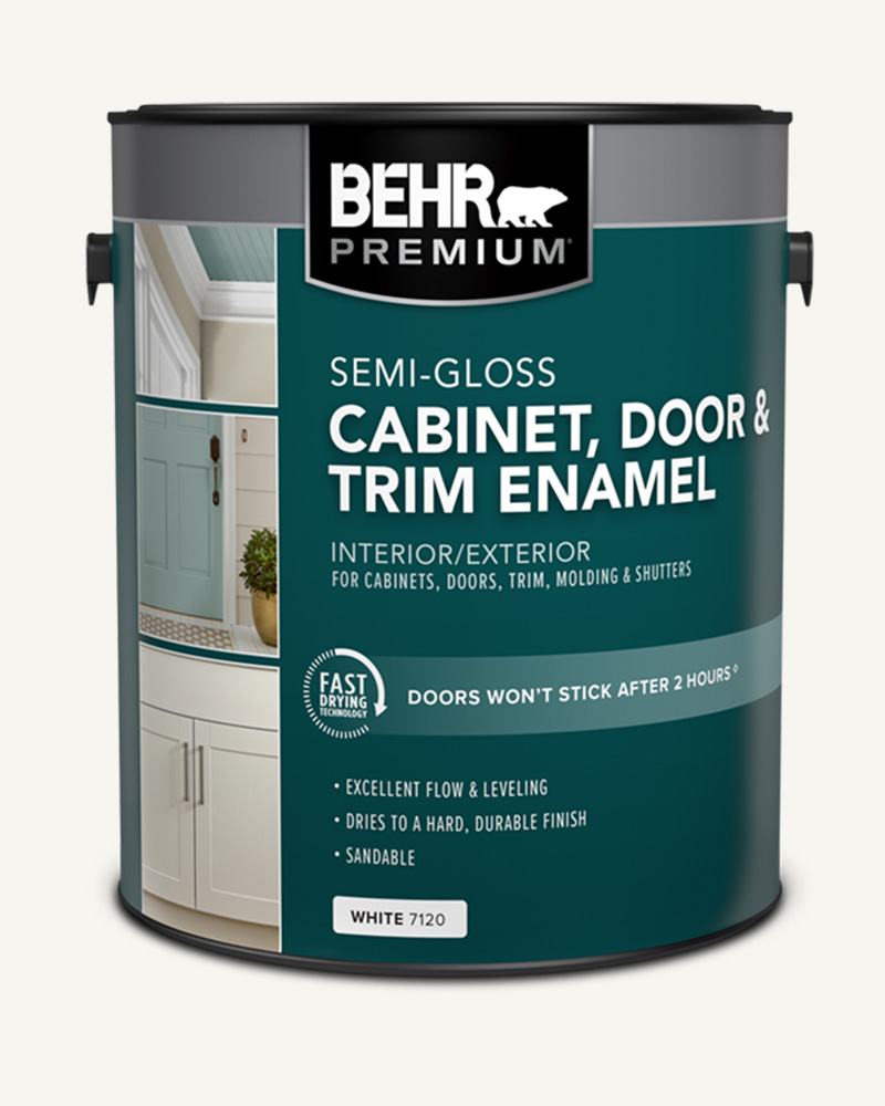 BEHR PREMIUM™ Cabinet Door & Trim Semi-Gloss Enamel